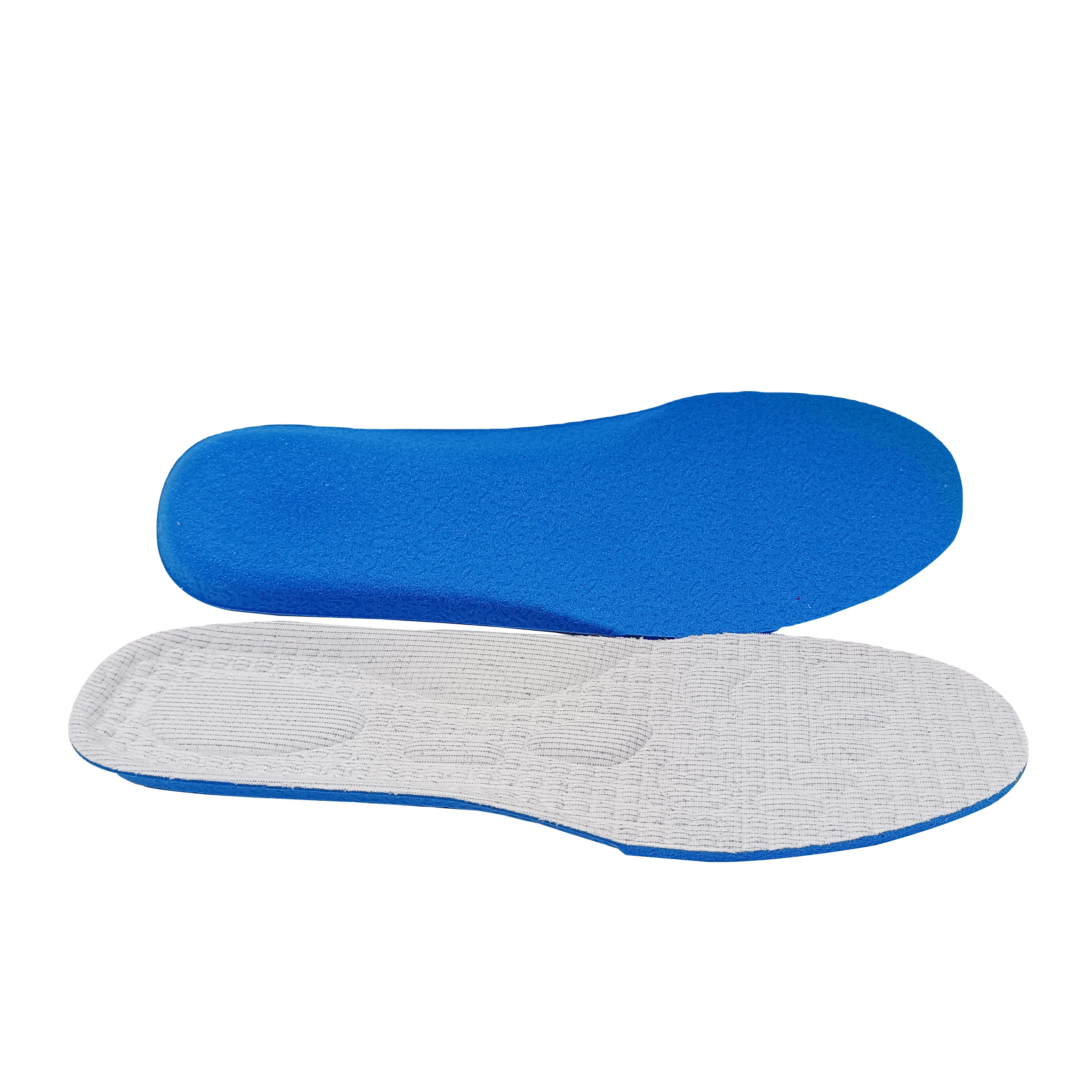 

Air permeable military training running osley shock absorption elastic deodorant soothing PU foam cotton sports insole, 1color