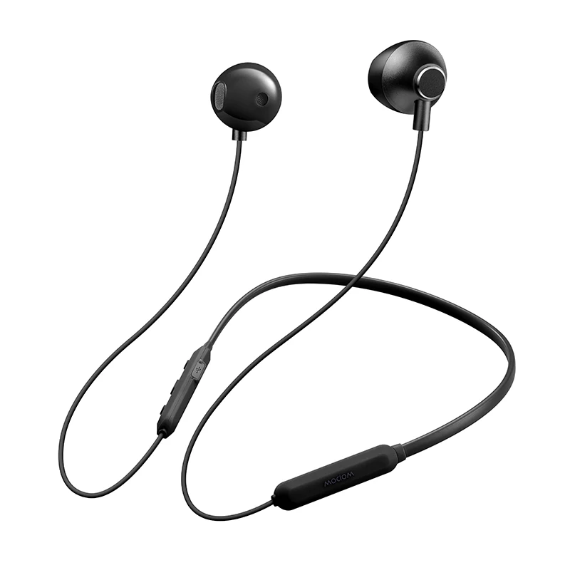 

WOPOW BT25 High Quality HandsFree Neckband magnet bt 5.0 sport wireless earphones handsfree wopow for phone, Colors customized