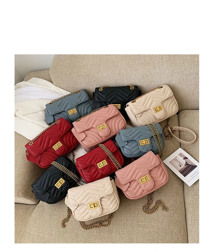 

2021 Fashion Luxury Brand Handbags Women Famous Brands Purses Designer Chain Crossbody Bags