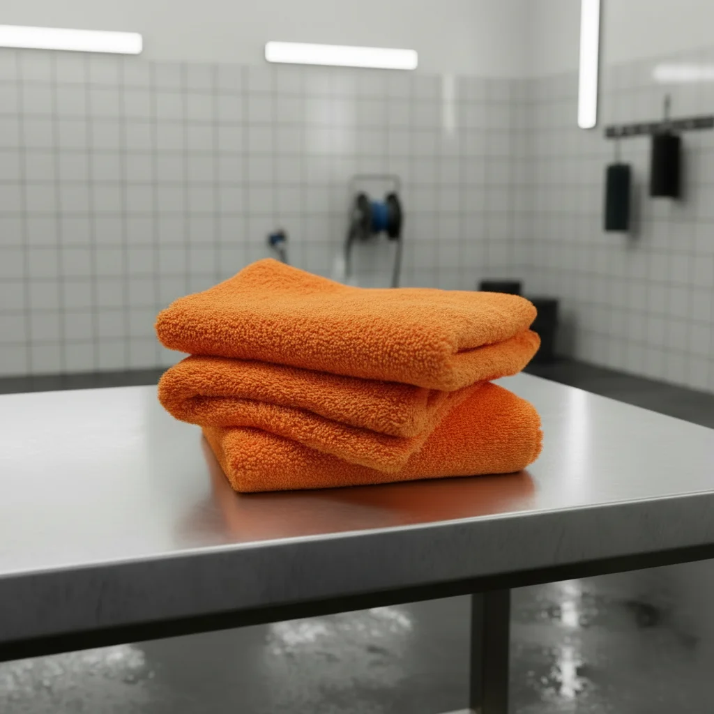 80/20 Blend 550GSM  Ultra Soft Edgeless Microfiber Car Towel 550GSM Edgeless Plush Fleece Towel for Detailing