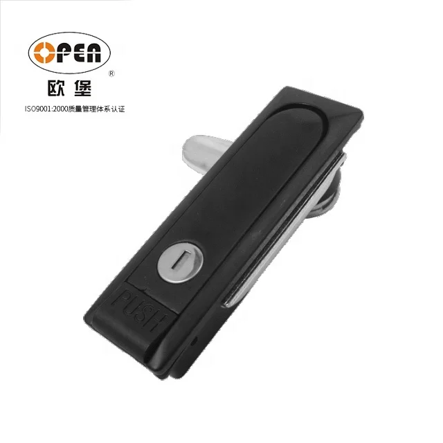 

industrial cabinetry hardware Superior quality oubao brand cabinet door lock MS713-2A, Black
