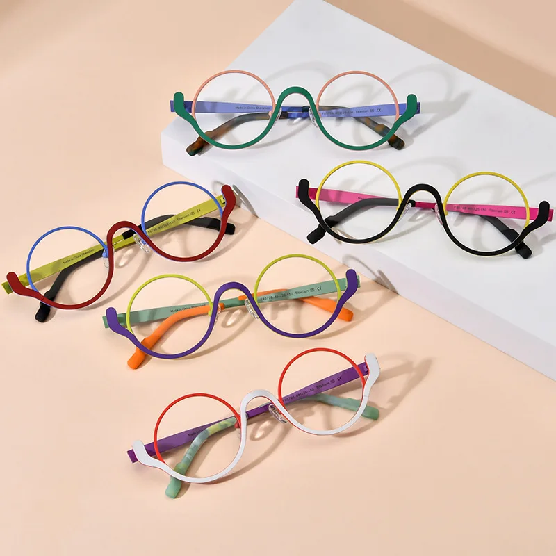 New Hot Sale Special Blocking Blue Light Titanium Eyewear Optical Glasses Frames