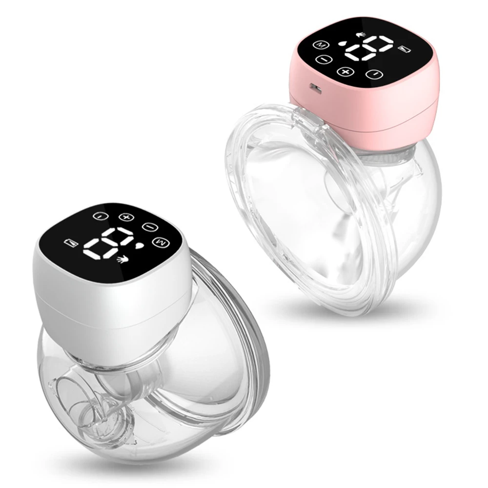 

Amazon Hot Selling 9 Speed Adjustment Handsfree Mini Wireless Wearable Electric Smart Breast Pump