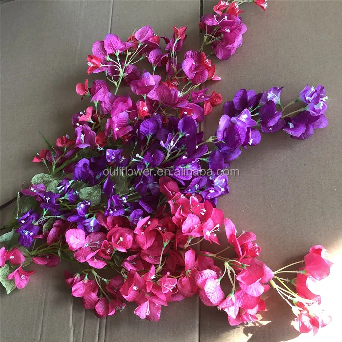 F1078 Cheap Artificial Bougainvillea Flower Tree Vine Bougainvillea