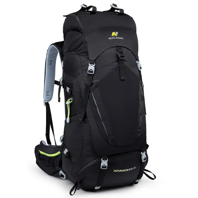 

Mountaintop Unisex travel Camping Trekking Hiking Waterproof Backpack, As picture