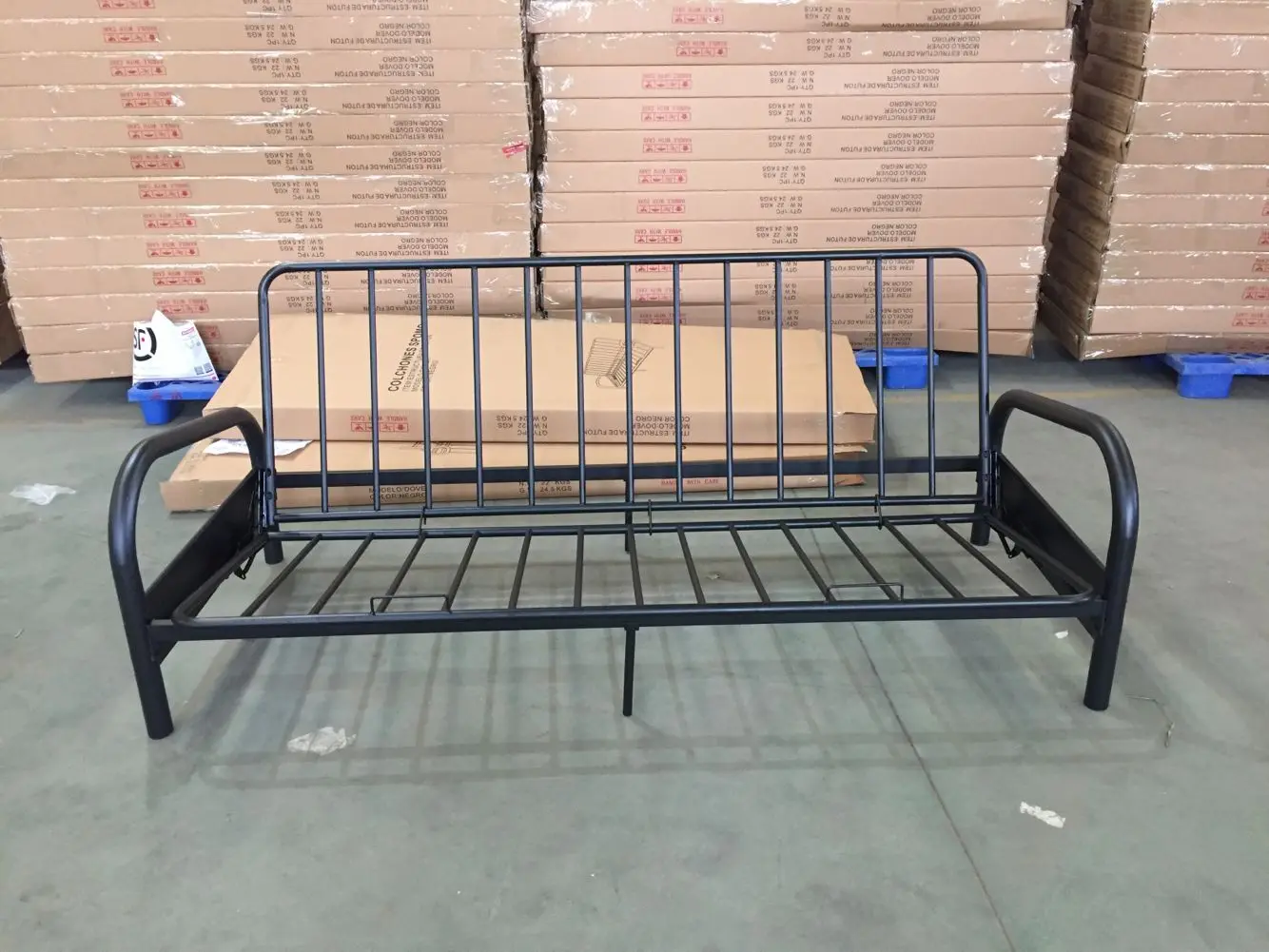 Metal Futon Frame Metal Futon Bed Adjustable Futon Framesofa Bed In Black Buy Folding Futon