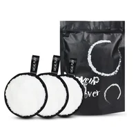 

Reusable Microfiber Makeup Remover Pads with Storage Bag