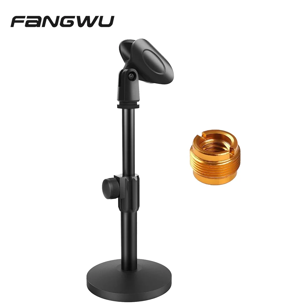 

Heavy Duty Mic Tabl Stand Accessories Pro Microphone Singing Stand, Black