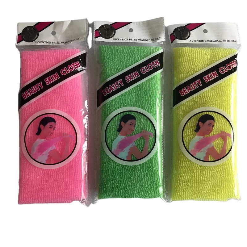 

Cheapest Nylon bath towel exfoliating wash cloth