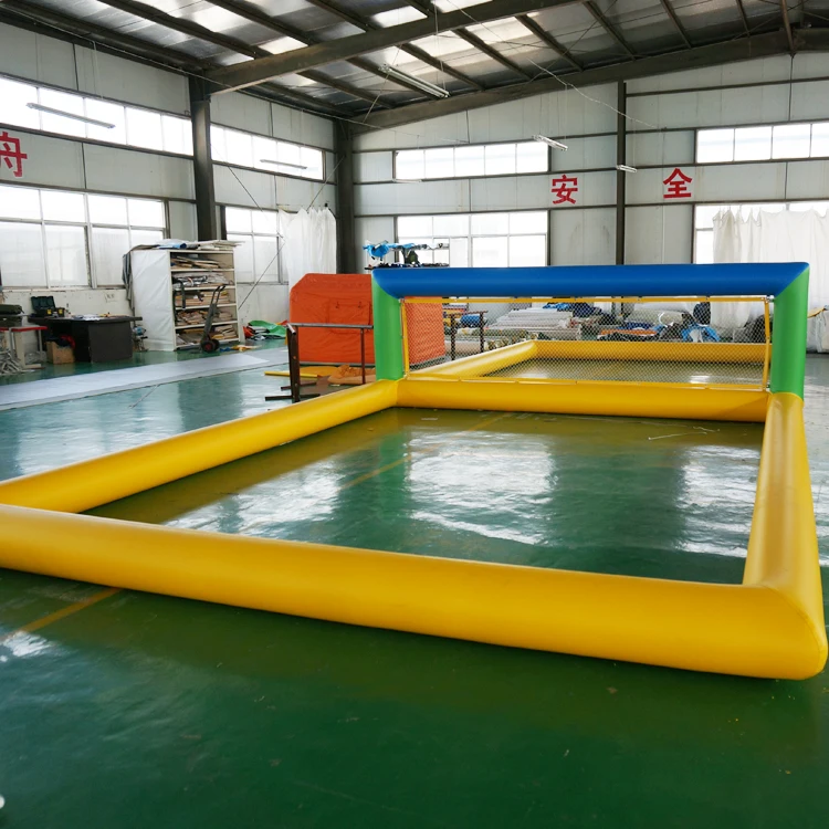 

Commercial Grade Outdoor Water Games Inflatable Beach Volleyball Court For Sale, Customized