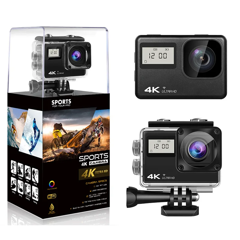 Action Camera Eis 4k Cam Go Pro Sport Real Waterproof Eken H9r 1080p Hd Sj 4000 Buy 4k Action