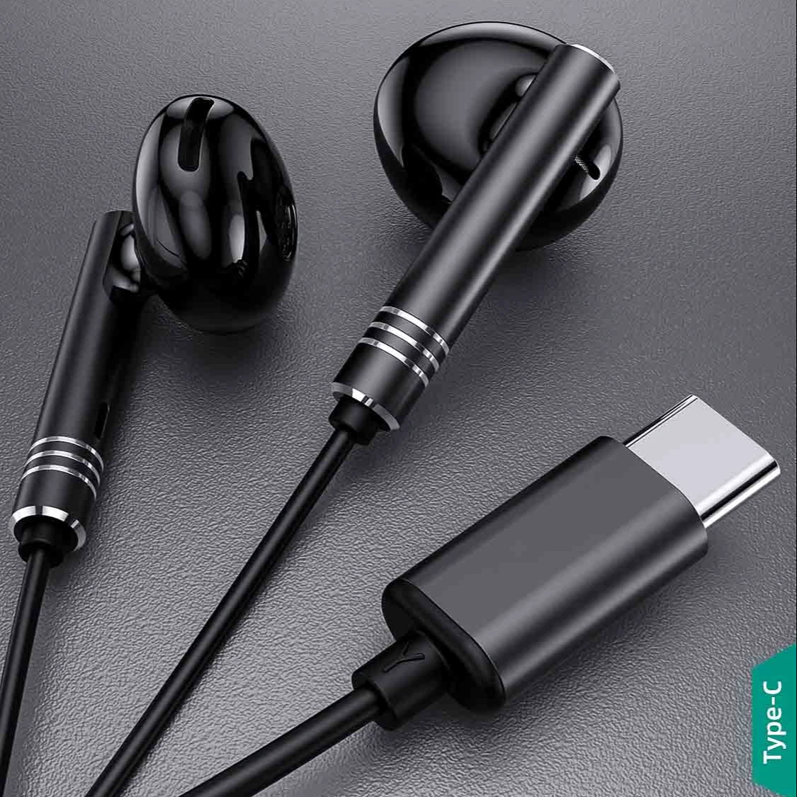 

mobile accessories for bass headphones wired earphone with original xiaomix earphones microphone type-c earphone