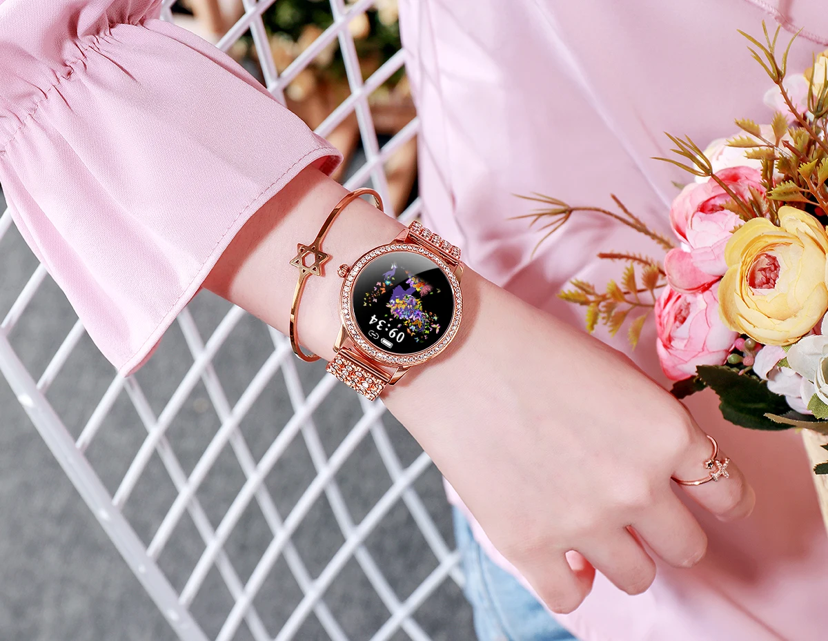 

Linwear smart watch LW10 heart rate sensor ali online shopping mobile watch 2021 New oem calories burning sport watch for lady