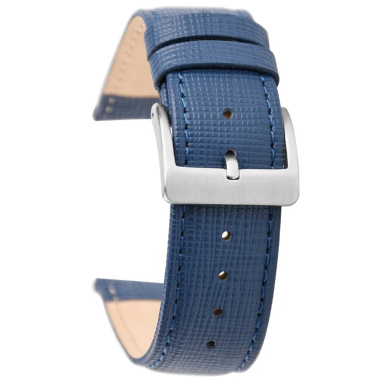 

Custom High quality Genuine Leather Watch Strap Band Fashion Luxury Watch Bands With Metal Buckle
