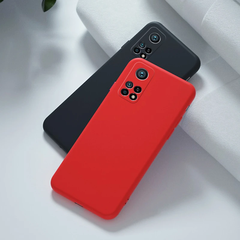 

Soft Touch Original Matte TPU Silicone Rubber Phone Case For Xiaomi Mi 10T Pro