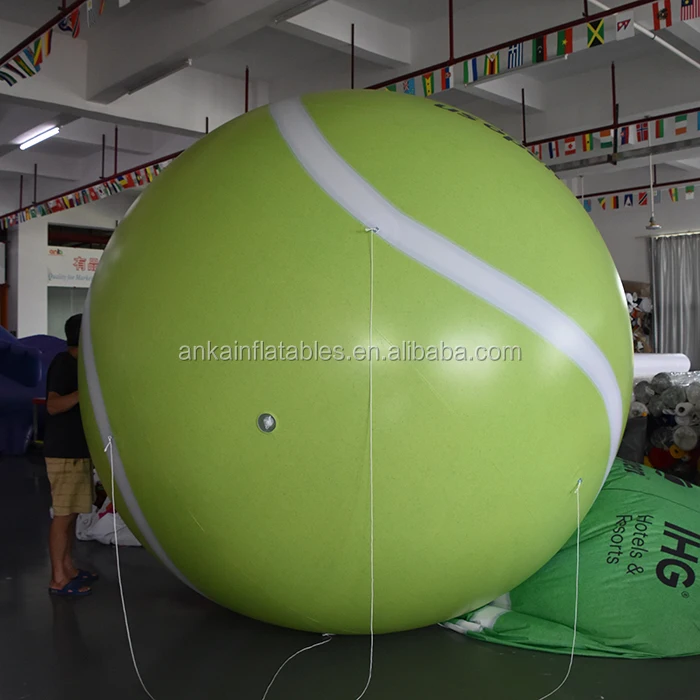 Giant Inflatable Tennis Ball Inflatable Sports Pvc Ballon For