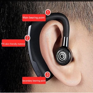 Wireless Bluetooth Ear Hook Headset Stereo Audio