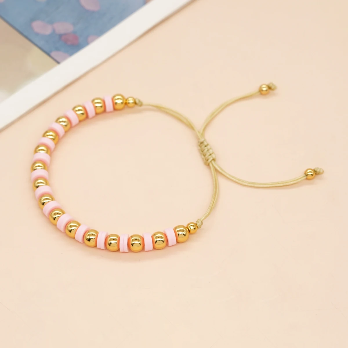 

Go2boho Heishi Beaded Bracelet Women Pulsera Jewelry Designer Summer Beach Colorful Friendship String Gold Plated Beads Bracelet