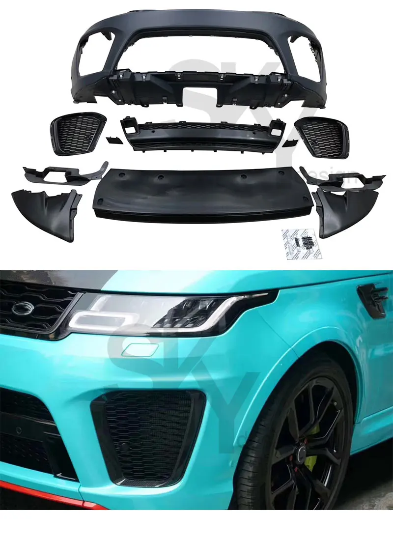 2018 Car Bumper Accessories Svr Body Kit For Rover Range Sport Front