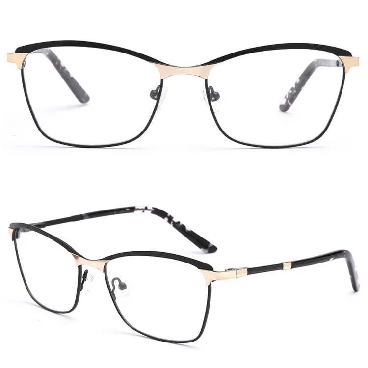 

Ready stock innovative myopia Metal reading glasses eyewear, Accept print customer's logo