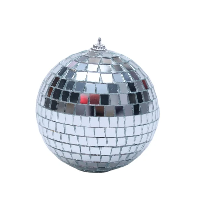 

RTS Wholesale Christmas Disco Mirror Ball Christmas Party Decoration Ball KVT Mirror Ball Christmas Tree Pendant Decorations