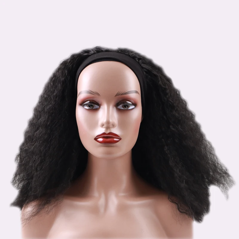 

wholesale cheap toupee bundles with closure synthetic wigs for black women, Black color