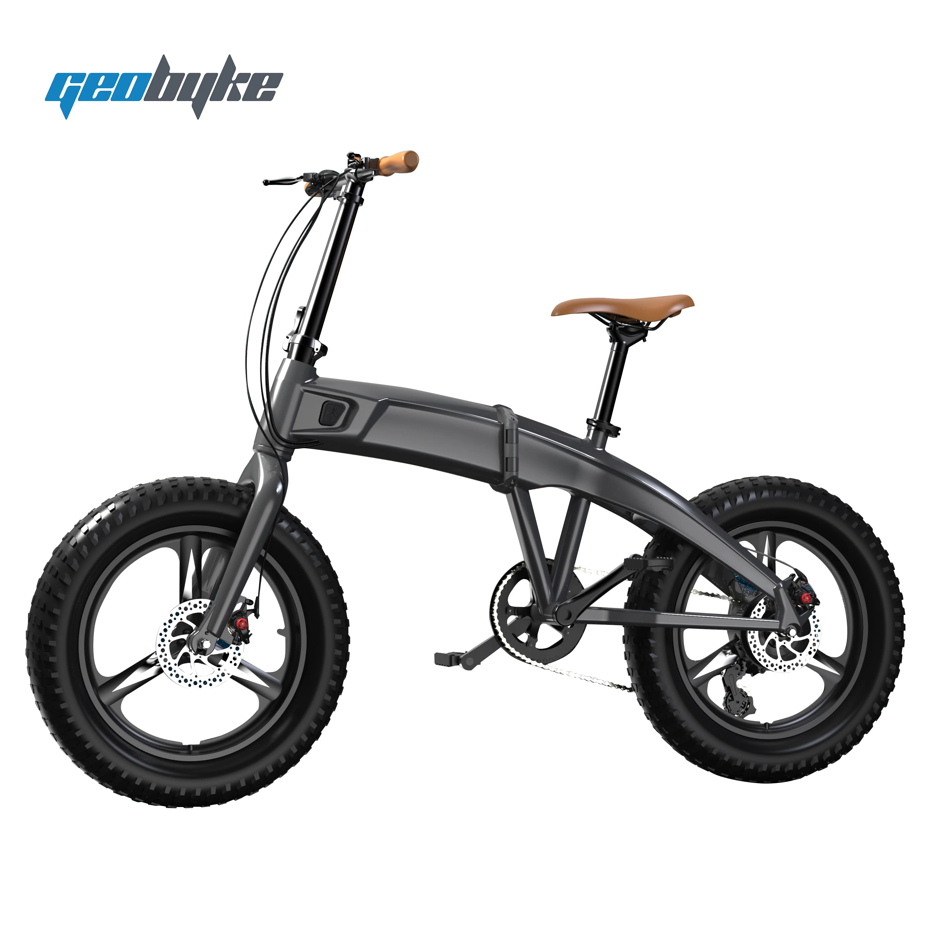 

20'' Fat Tire Folding Electric Bike Beach Ebike 48V350W/500W