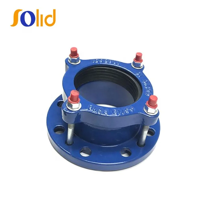 Ductile Iron Wide Range 4'' Flexible Joint Universal Coupling For Steel DI CI PE PVC Pipe