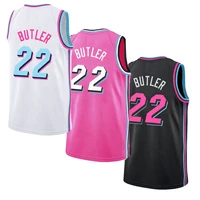 

2019 Newest Custom Embroidered Men's #22 Jimmy Butler Basketball Jerseys/shorts