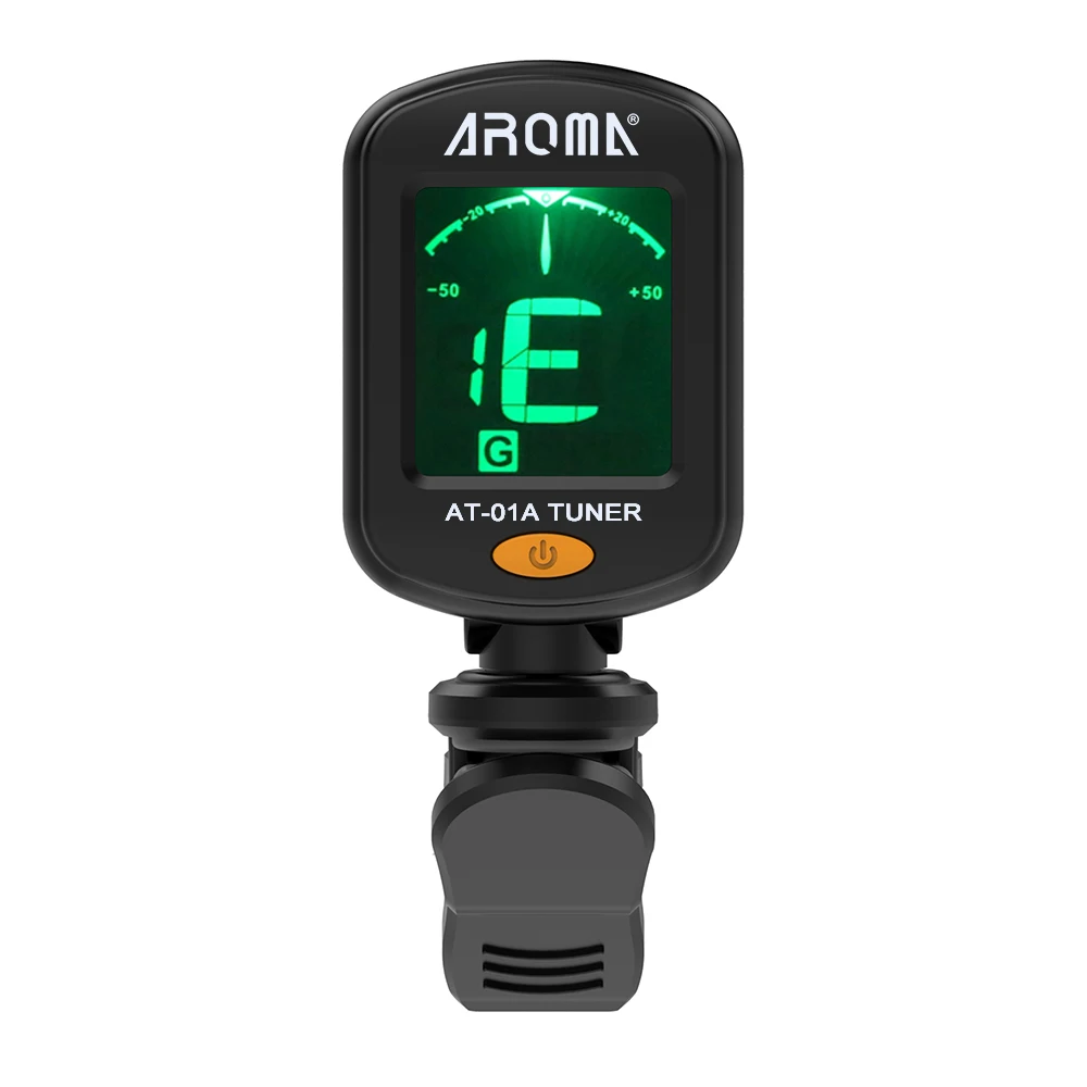 

EUB Free Shipping guitar tuner ukulele clip on tuner Aroma tuner AT-01A guitar accessories, Black