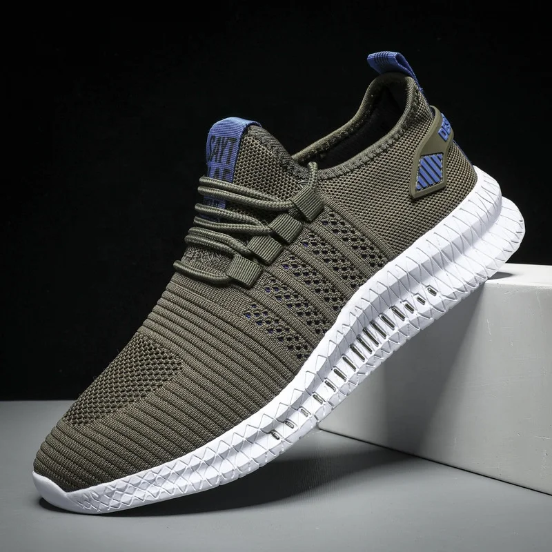 

New style casual shoes breathable mesh running shoes foreign trade super light