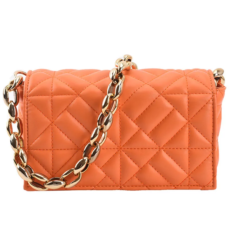 

Amazon Hot-selling Fashion Underarm Bag All-match Diamond Pattern Ladies One-shoulder Chain Bag Casual Retro Messenger Bag 274