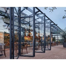 JBD t&ugrave;y chỉnh thủy tinh trang tr&iacute; nội thất đ&ocirc;i bifold cửa trượt bifold cửa