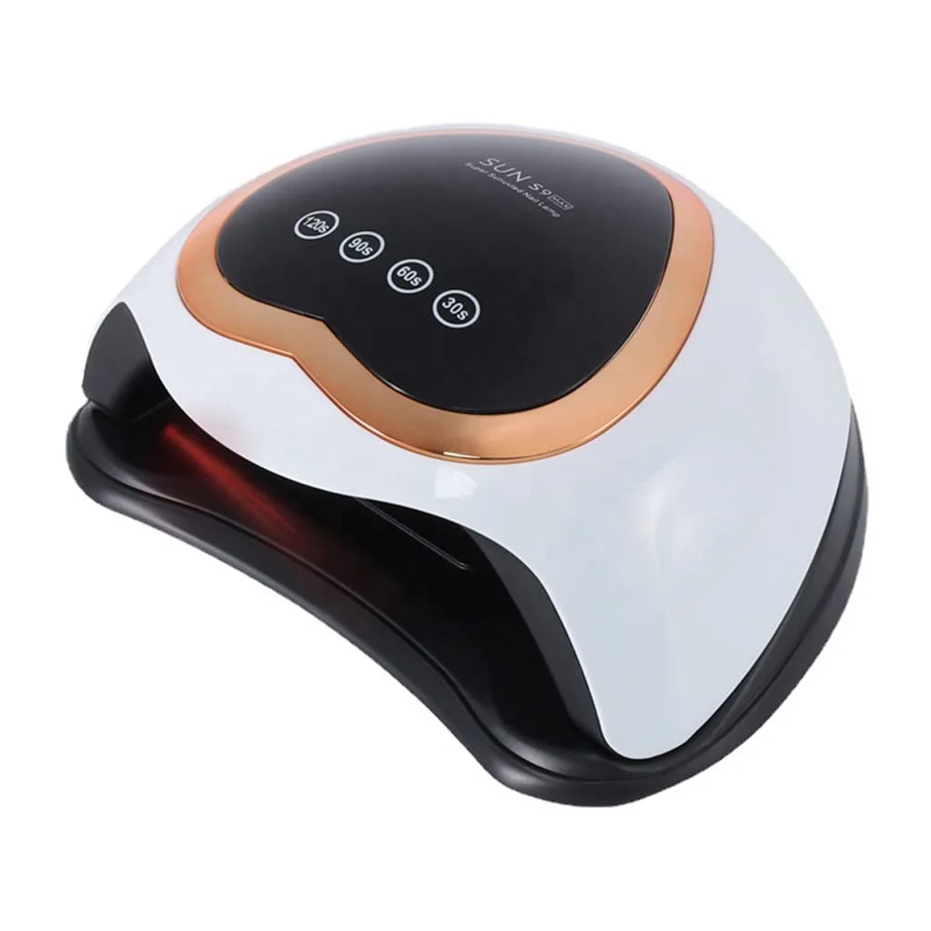 

UV LED Nail Lamp 220W SUN 9 MAX Professional Gel Polish Dryer Machine With Sensor 4 Timers For Manicure and Pedicure