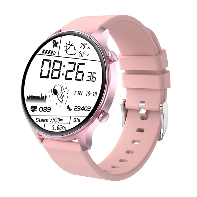 

Men Round Screen IP68 Waterproof 10 Sports Mode Heart Rate Monitor Women Smartwatch for Xiaomi GTS vs SG3 DT88 DK18 Smart Watch