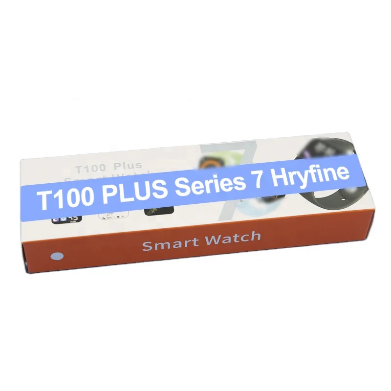 

Smartwatch Pedometer Health Monitor Fitness Tracker T100 Plus Pro Smart Watch Series 7