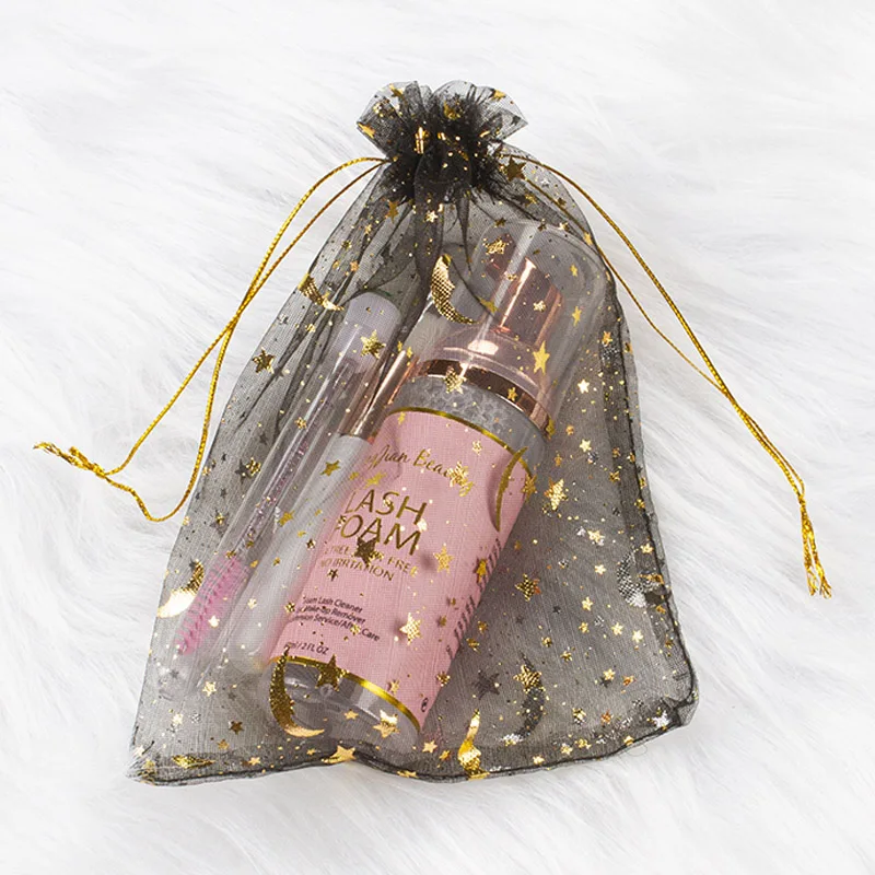 

Private label vegan eyelashes cleaning foam cleaner lashes wimpernshampoo shampoing cils, White foam