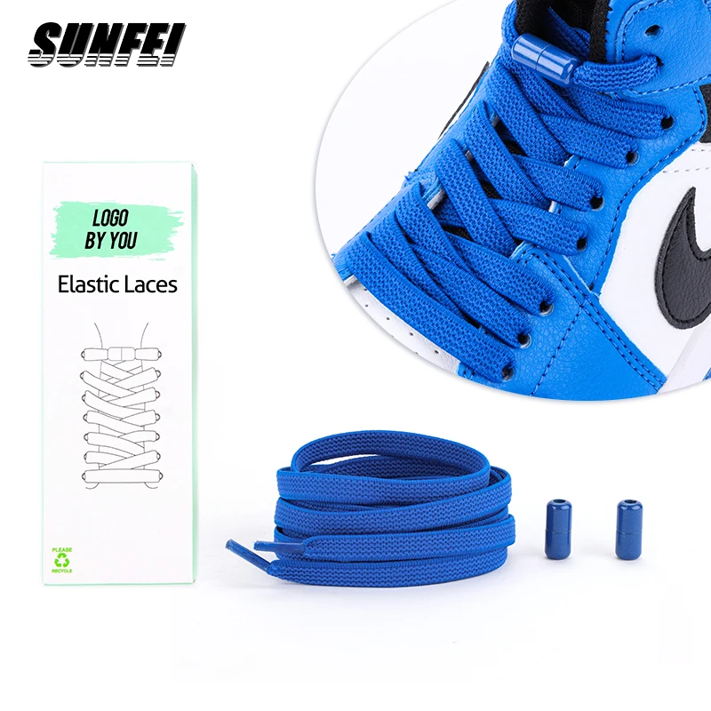 

iRun elastic shoe lace metal button capsule no tie cord shoelaces Metal Lock Laces For Sneaker athletic shoelaces