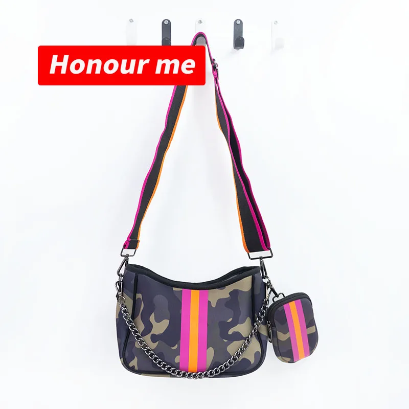 

UHV 2022 spring new style custom neoprene high quality single crossbody bag messenger bag FOR LADIES, Sample or customized