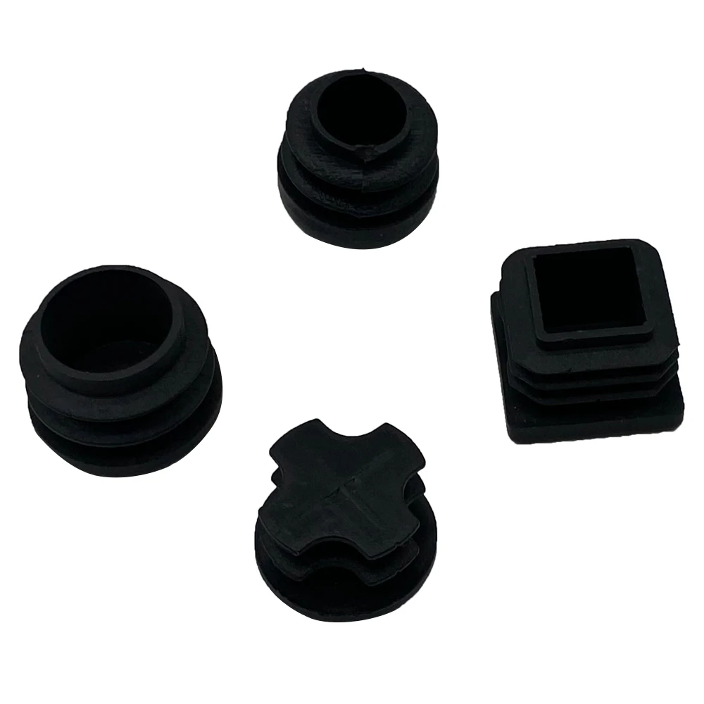 

Higher Quality Wholesale Round Square Rectangular Pipe Plastic End Cover Plugs Steel Tube Cover Plug