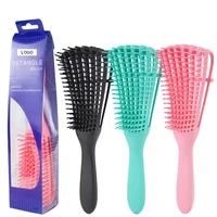 

Wholesale plastic easy detangling hair brush massage magic hairdressing comb