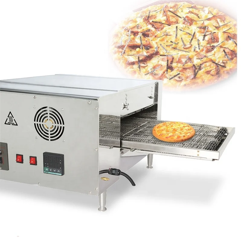 Industrial Commercial Electric Conveyor Belt Pizza Oven For Baking 18