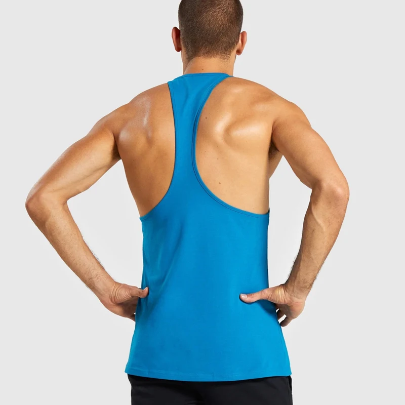 Tk112 Men's 100 Cotton Muscle Stringer Tank Tops With Your Logo Buy