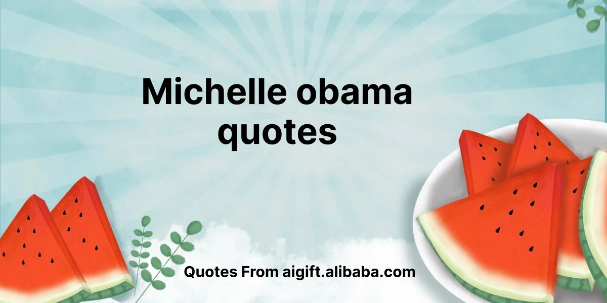 michelle obama quotes