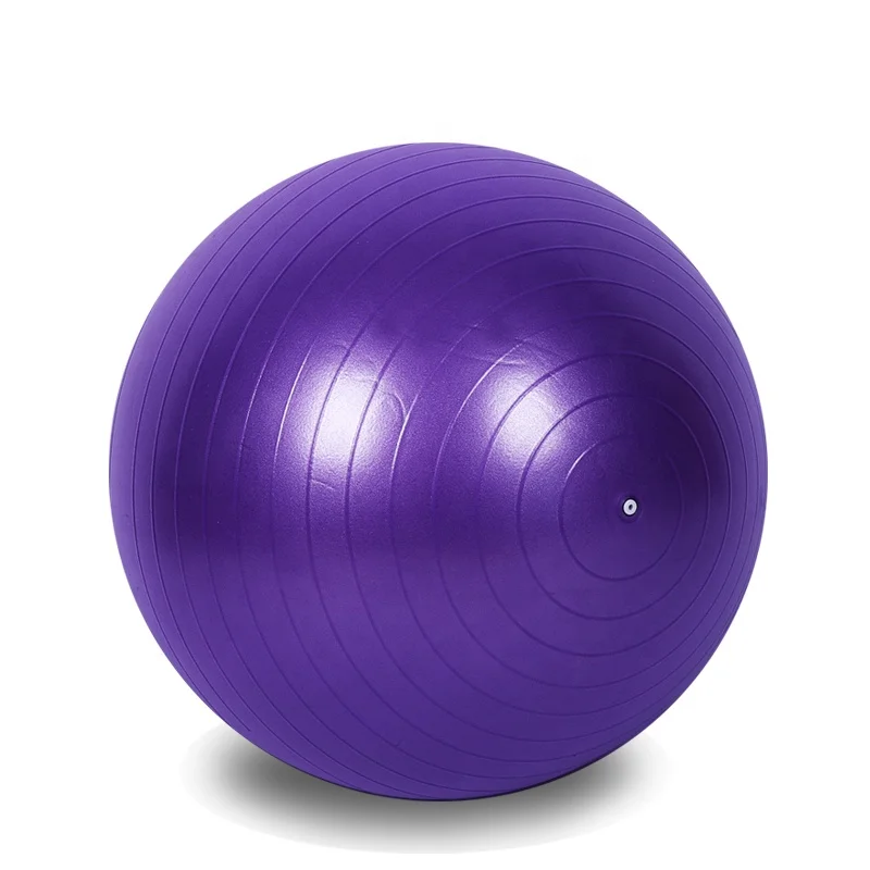 

Wholesale  Yoga Ball Fitness Personalized Yoga Balance Balls Anti Burst PVC Exercise Yoga Ball, Pink, blue, red, purple, grey