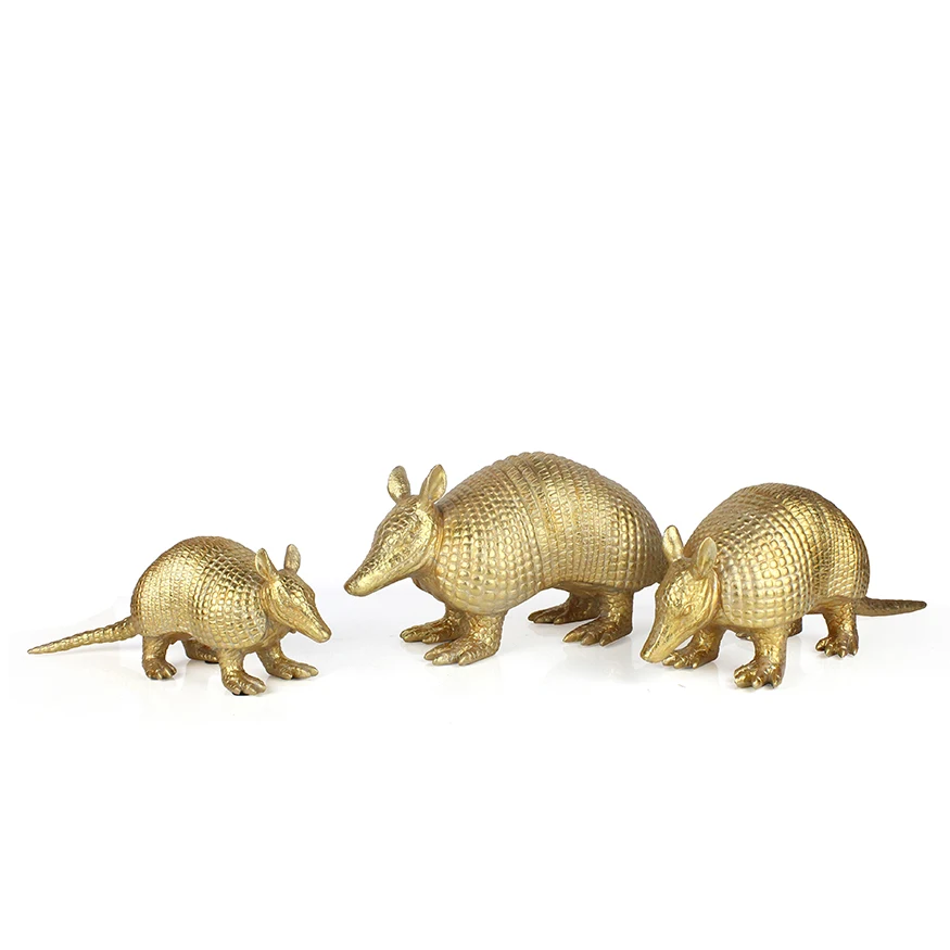 2021 handmade resin  gold camel sculpture home accessories resin animal decoration animal crafts supplier