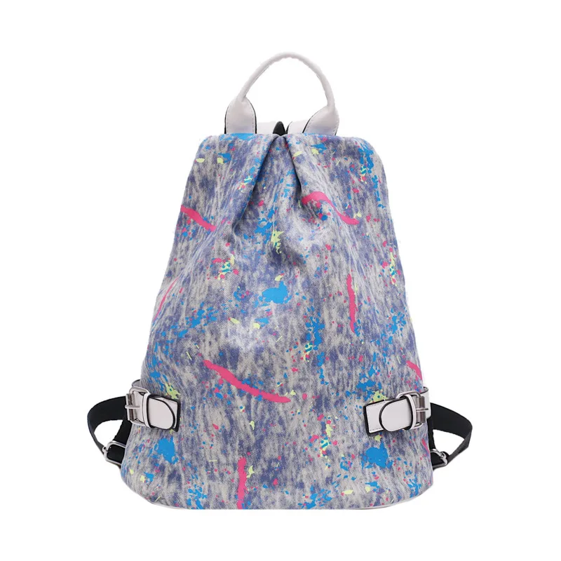 

Latest fashion design custom printing canvas leisure sports school backpack for girls, Customized