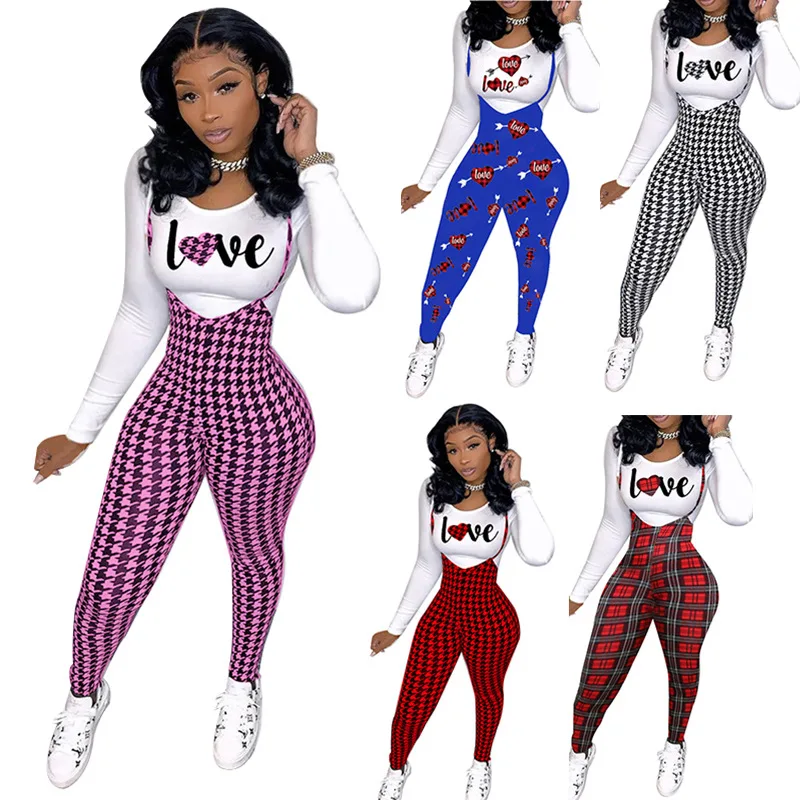 

MD-201 Ladies Long Sleeves Winter Shirts Two Piece Pant Sets Outfits Joggers Fall Fashion Clothing 2 Piece Sweat Suits Pants Set