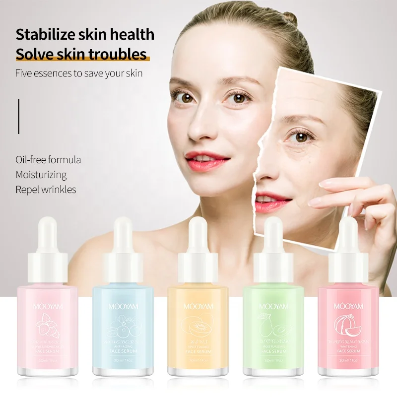 

Wholesale Priivate Label Skin Moisturizing Firming Whitening Anti Aging Fruit Face Milk Serum for Skin Care