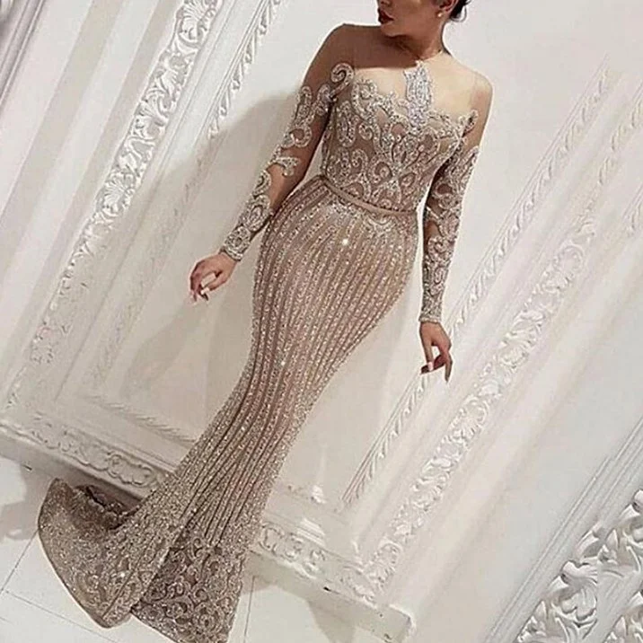 

2021 sexy ball gowns for women bodycon bandage cocktail party evening prom dresses luxury club gowns frocks for women lady, As pictures